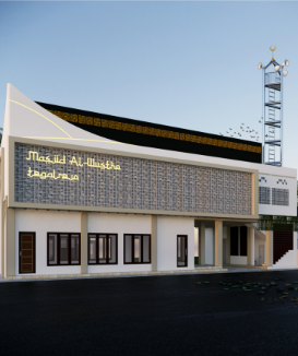 project pembangunan masjid moderen